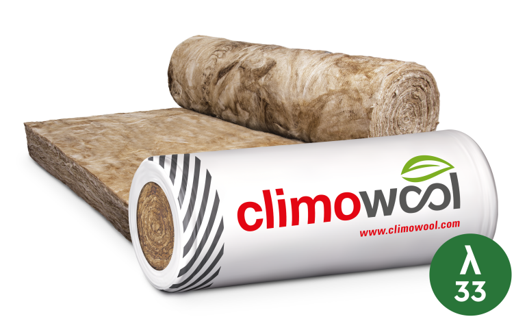 Mineralna wełna szklana climowool DF33